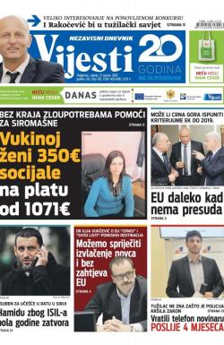 Vijesti - broj 7102, 17. jan 2018.