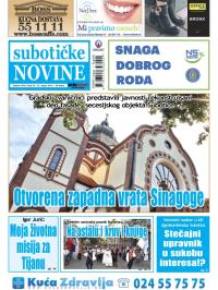 Nove Subotičke novine - broj 34, 22. avg 2014.