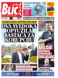 Blic - broj 8205, 20. dec 2019.