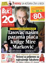 Blic - broj 6933, 3. jun 2016.