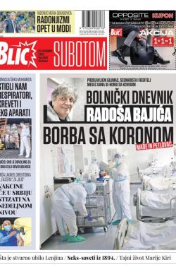 Blic - broj 8562, 26. dec 2020.