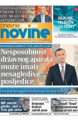 Dnevne novine - broj 3088, 3. sep 2021.