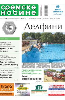 Sremske Novine - broj 2689, 12. sep 2012.