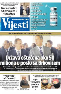 Vijesti - broj 8204, 9. feb 2021.