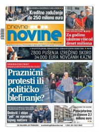 Dnevne novine - broj 2536, 22. nov 2019.