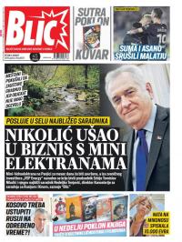 Blic - broj 8072, 9. avg 2019.