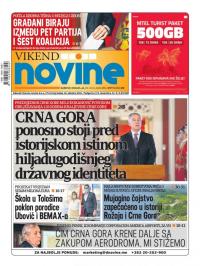 Dnevne novine - broj 2771, 29. avg 2020.