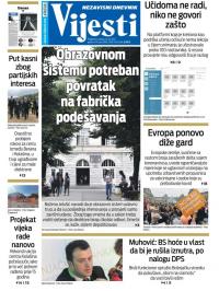 Vijesti - broj 8364, 24. jul 2021.