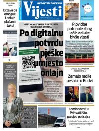 Vijesti - broj 8369, 29. jul 2021.