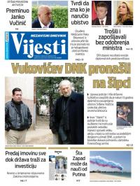 Vijesti - broj 7743, 26. okt 2019.