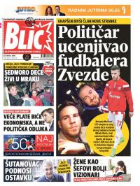 Blic - broj 7565, 8. mar 2018.