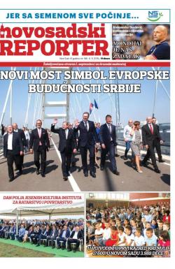 Novosadski reporter - broj 186, 6. sep 2018.