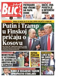 Blic - broj 7679, 3. jul 2018.