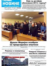 Naše novine, Odžaci - broj 224, 17. jan 2014.