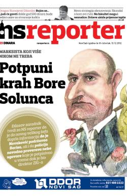 Novosadski reporter - broj 61, 13. dec 2012.