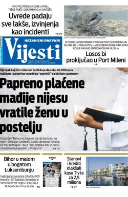 Vijesti - broj 7673, 18. avg 2019.