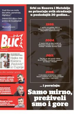 Blic - broj 7845, 16. dec 2018.