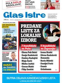 Glas Istre - broj 117, 30. apr 2021.