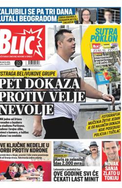 Blic - broj 8671, 19. apr 2021.