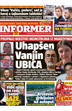 Informer - broj 3543, 6. dec 2023.