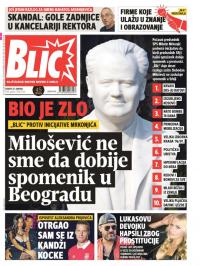 Blic - broj 7526, 27. jan 2018.