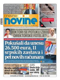 Dnevne novine - broj 2896, 26. jan 2021.