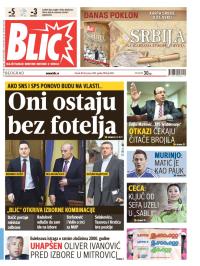 Blic - broj 6093, 28. jan 2014.