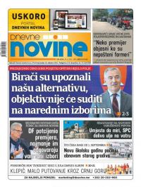 Dnevne novine - broj 3033, 30. jun 2021.