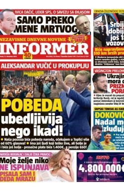 Informer - broj 3548, 12. dec 2023.