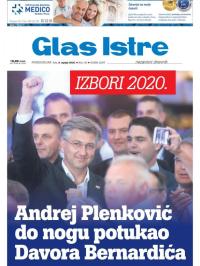 Glas Istre - broj 184, 6. jul 2020.