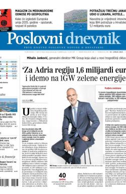 Poslovni Dnevnik - broj 4862, 19. jun 2023.