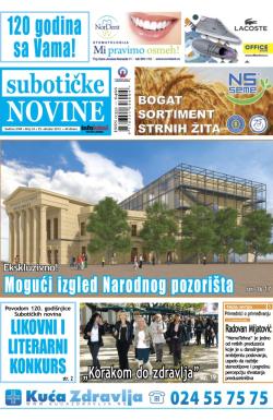 Nove Subotičke novine - broj 43, 25. okt 2013.