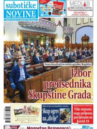 Nove Subotičke novine - broj 180, 21. avg 2020.