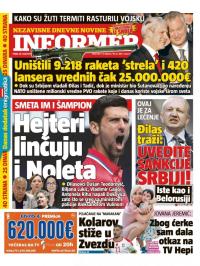 Informer - broj 2767, 28. maj 2021.