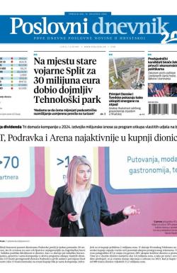 Poslovni Dnevnik - broj 5156, 19. avg 2024.