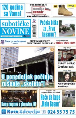 Nove Subotičke novine - broj 6, 8. feb 2013.