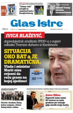 Glas Istre - broj 273, 3. okt 2020.