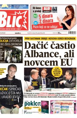 Blic - broj 6358, 24. okt 2014.