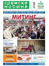 Sremske Novine - broj 2923, 8. mar 2017.