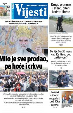 Vijesti - broj 7610, 16. jun 2019.