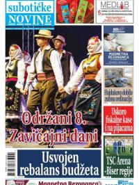 Nove Subotičke novine - broj 234, 10. sep 2021.