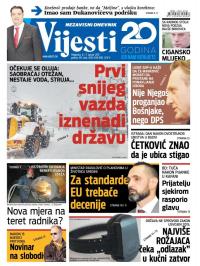 Vijesti - broj 6750, 6. jan 2017.