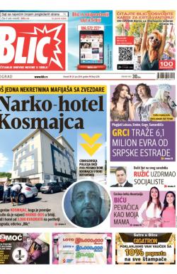 Blic - broj 6236, 24. jun 2014.