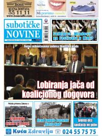 Nove Subotičke novine - broj 10, 6. mar 2015.