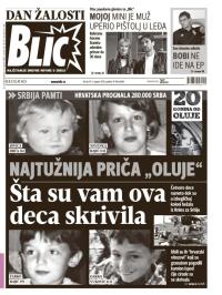 Blic - broj 6636, 5. avg 2015.