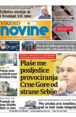 Dnevne novine - broj 2900, 30. jan 2021.