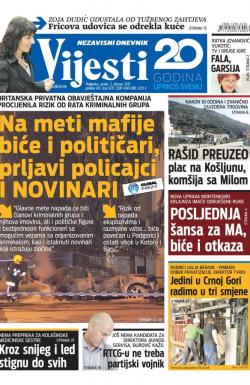 Vijesti - broj 6777, 3. feb 2017.