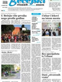 Bečejski mozaik - broj 709, 9. sep 2016.