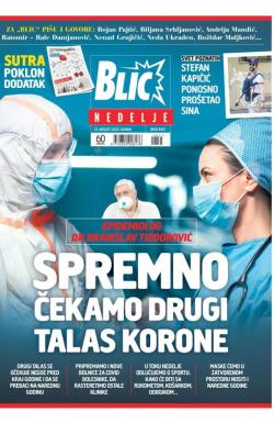 Blic - broj 8437, 23. avg 2020.