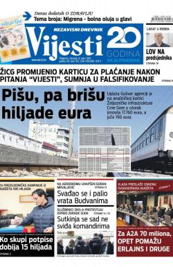 Vijesti - broj 7152, 8. mar 2018.